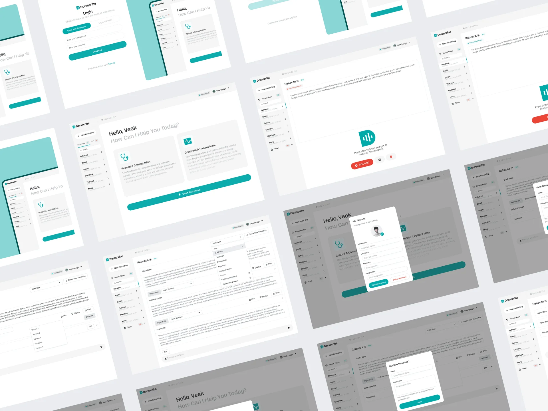 Dorascribe — DELIVERABLE