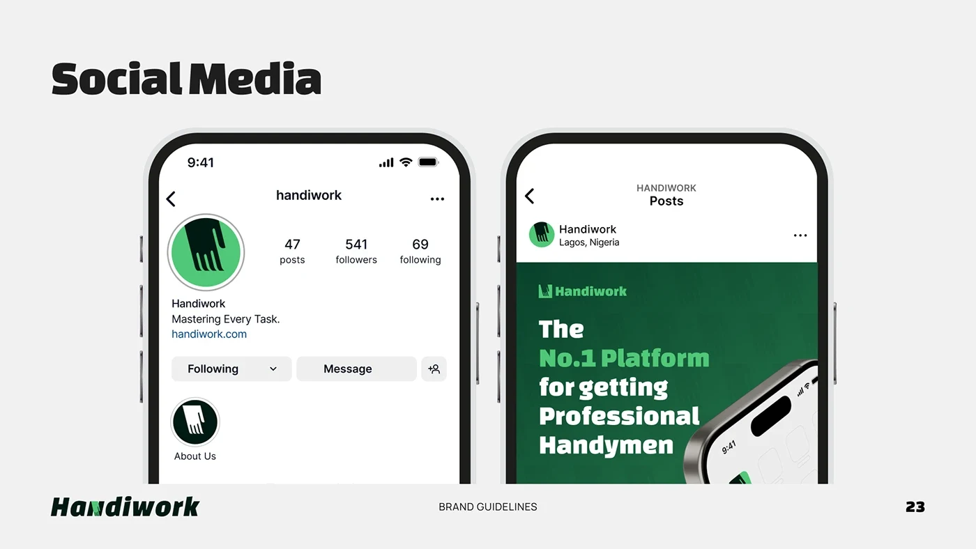 Handiwork — OVERVIEW